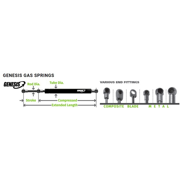 Gas spring Genesis Model: GSS 7139UK